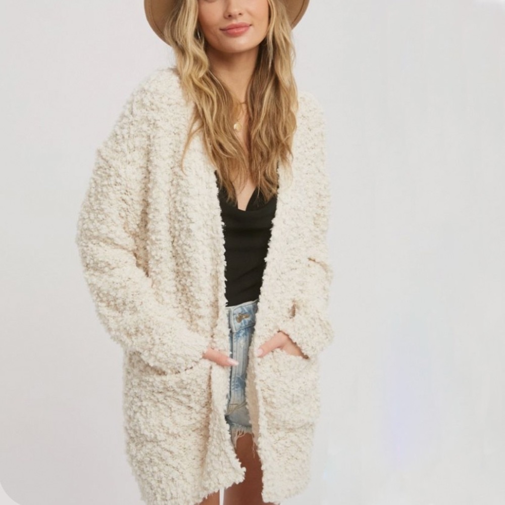 New Butter Soft Open Front Cardigan